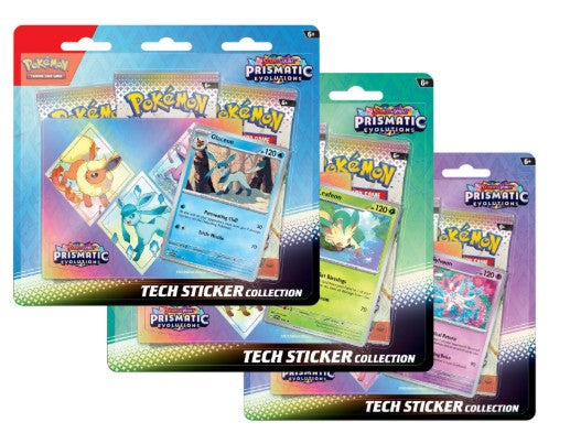 Prismatic Evolutions Sticker Collection