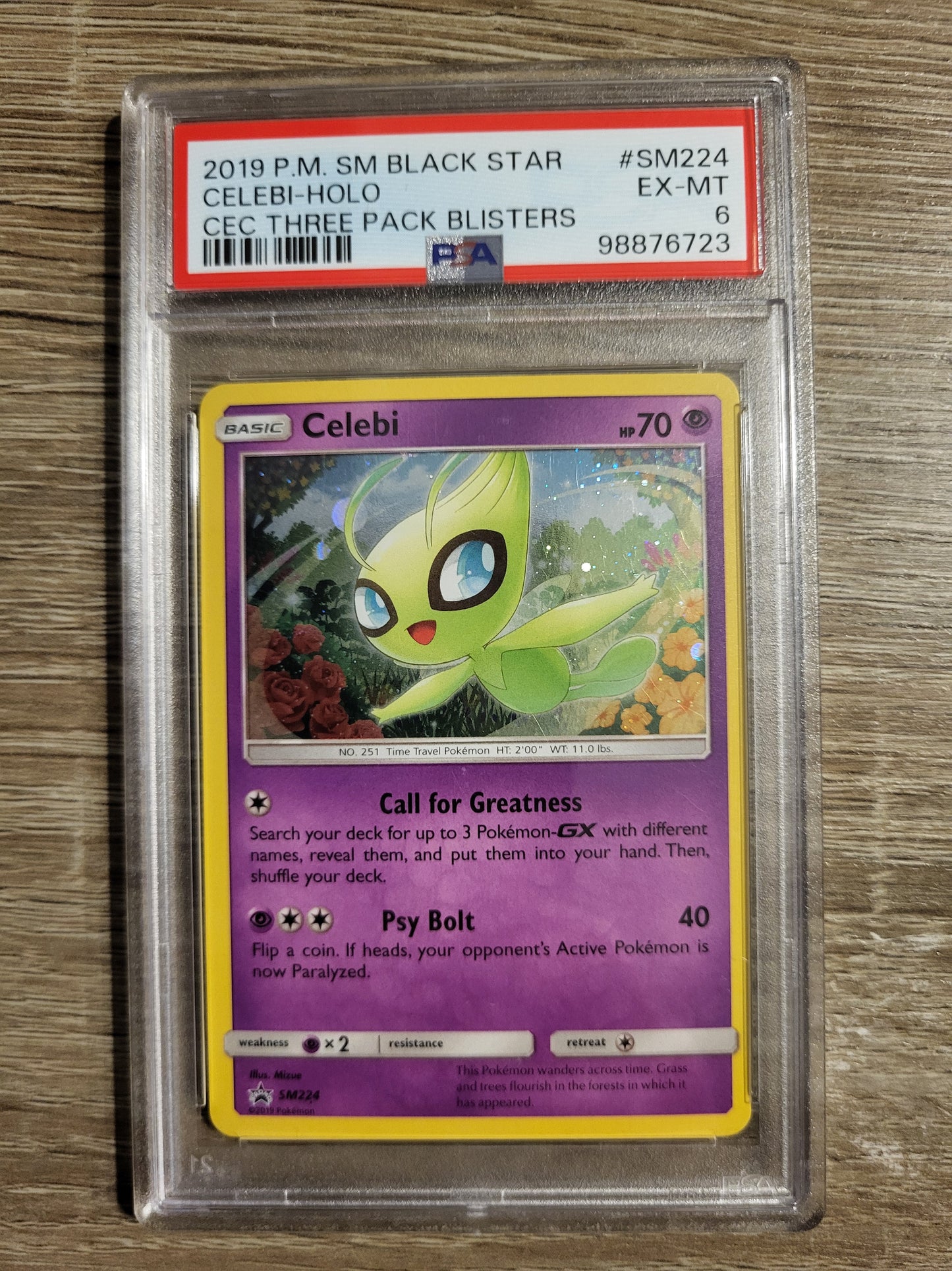 Celebi  PSA 6