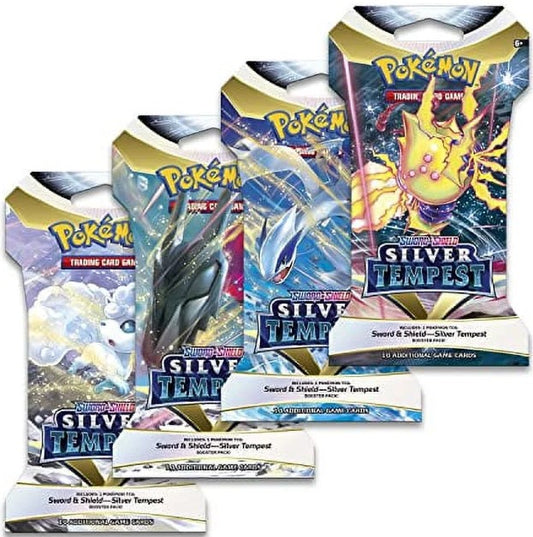 Silver Tempest Sleeved Booster Pack "Sword&amp;Shield"