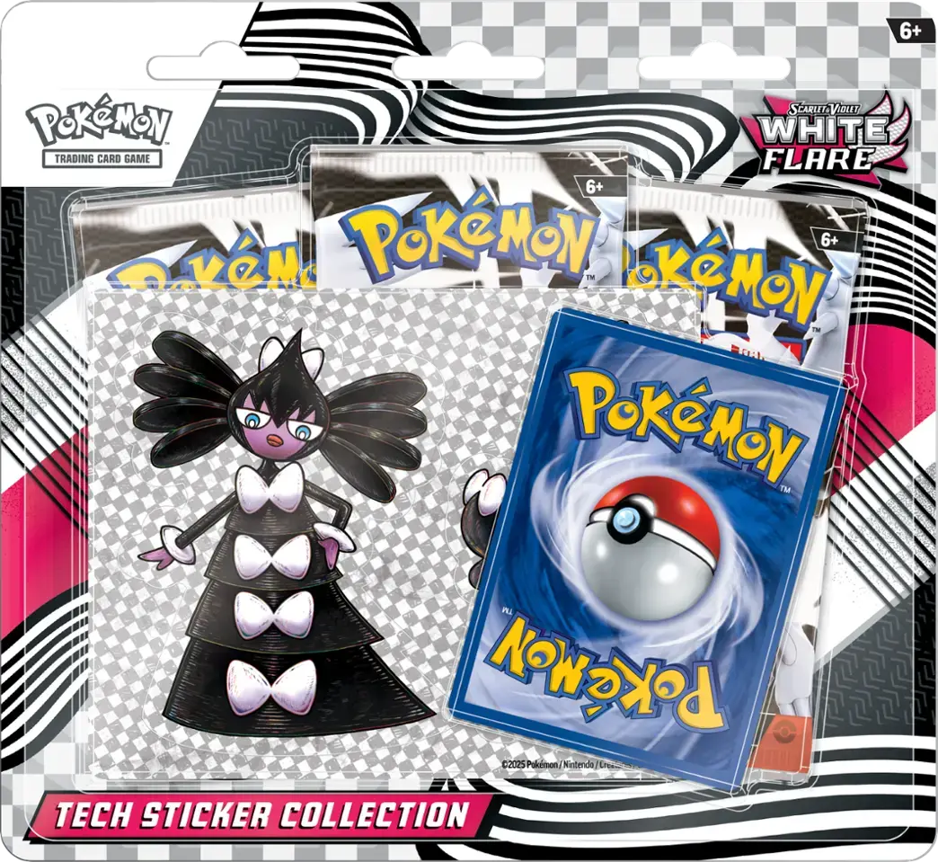 White Flare Sticker Collection