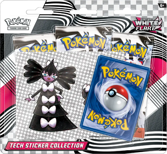 White Flare Sticker Collection