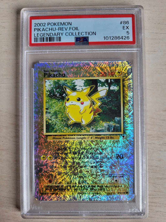 Collection Légendaire Pikachu PSA 5